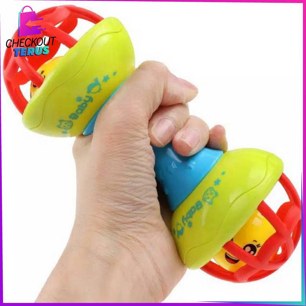 CT M11 Mainan Bayi Rattle Stick Bunyi BPA Free Teether Gigitan Bayi Baby Soft Mainan Kerincingan Bayi