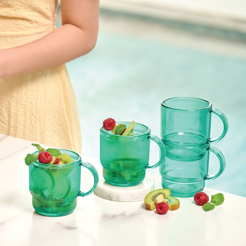 tupperware  clear mug (4)