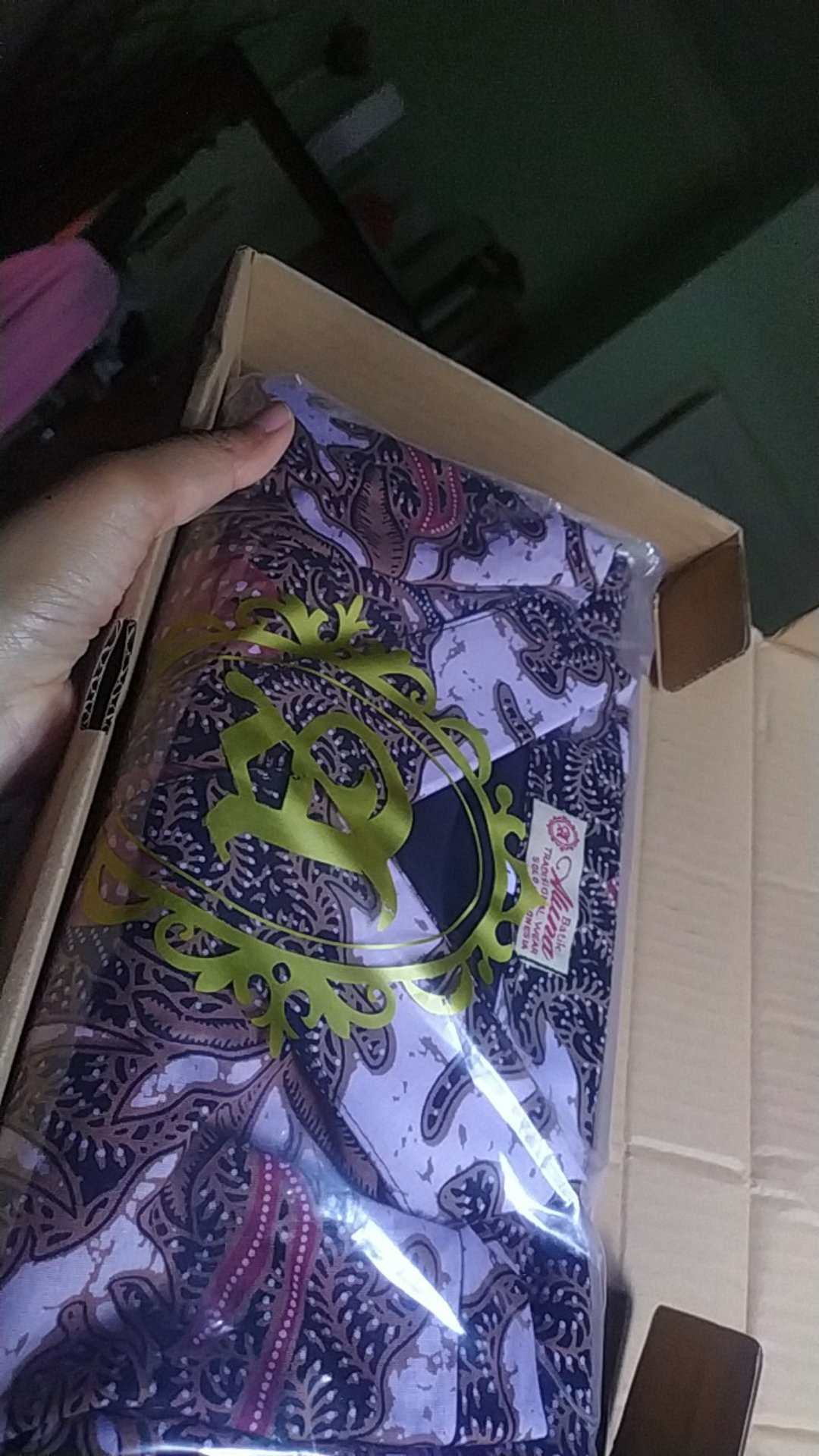 Batik Premium Aluna Slim Fit Lengan Panjang Exclusive Pria Premium Solo Alisan Prabu Modern Pwc 013