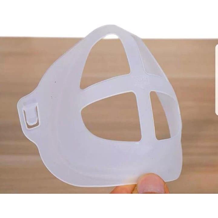 PENYANGGA MASKER 3D MARK BRACKET SILICON SIRKULASI UDARA anti engap anti sesak