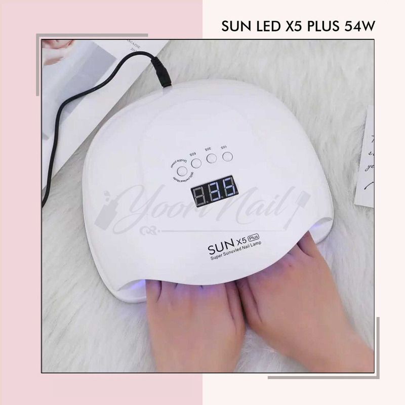 LED SUN X5 PLUS 54W uv led nail dryer pengering kutek gel led lamp