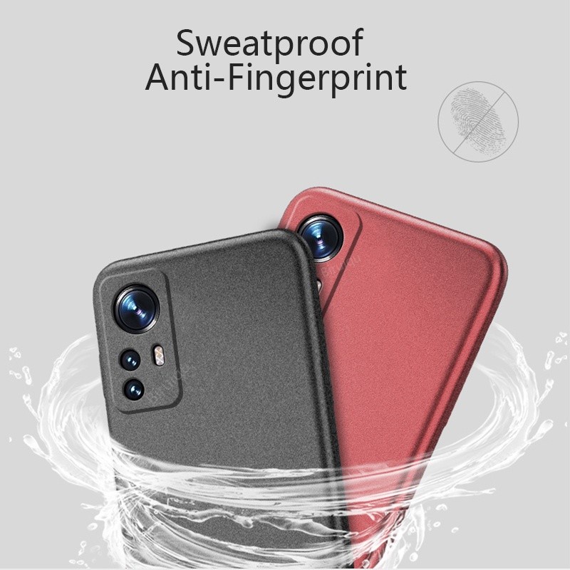 Soft Case Xiaomi Mi 12 Xiaomi 12 Pro Xiaomi 12 Lite Xiaomi 12 Ultra Slim Matte Silicon Sandstone