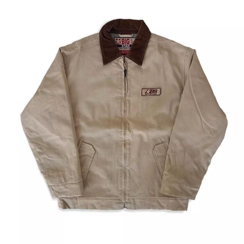 Jaket Detroit big star tebal corduroy original second brand preloved