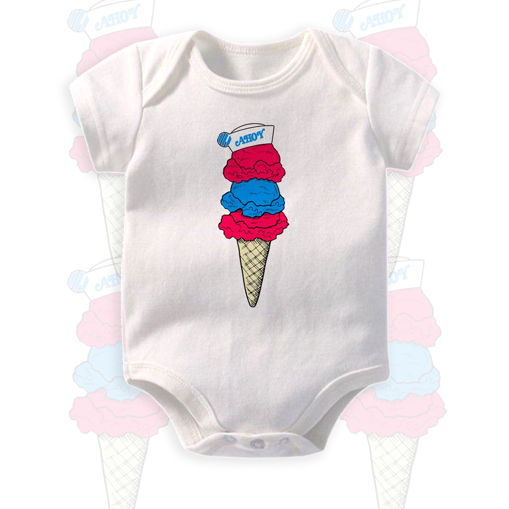 Jumper Bayi Putih - Stranger Things