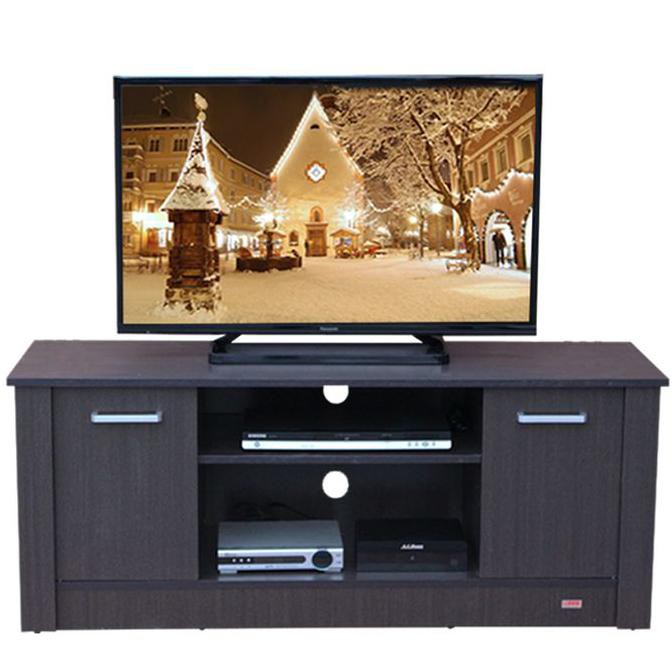 MEJA TV / RAK TV MINIMALIS MODERN LUNAR LVR 122 - Hitam