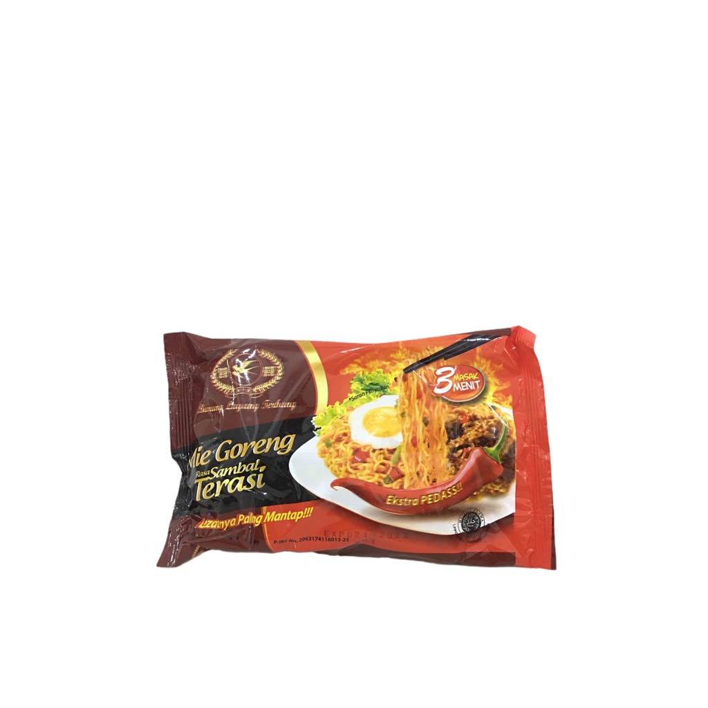 (JSO) mie goreng spesial terasi burung layang terbang 95 gram/ mi goreng