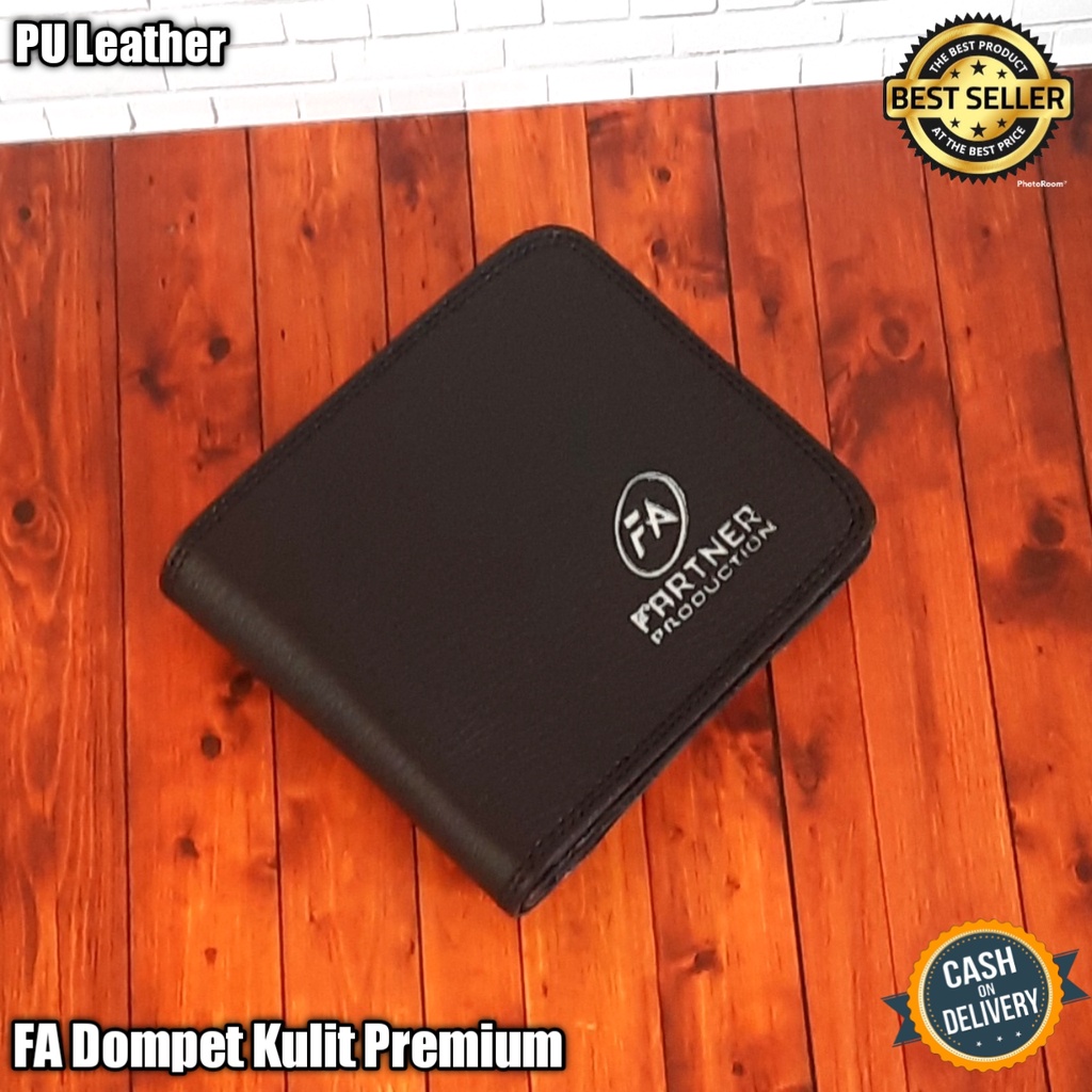 Dompet Pria Premium Dompet Lipat 3 Dompet Kulit Pu