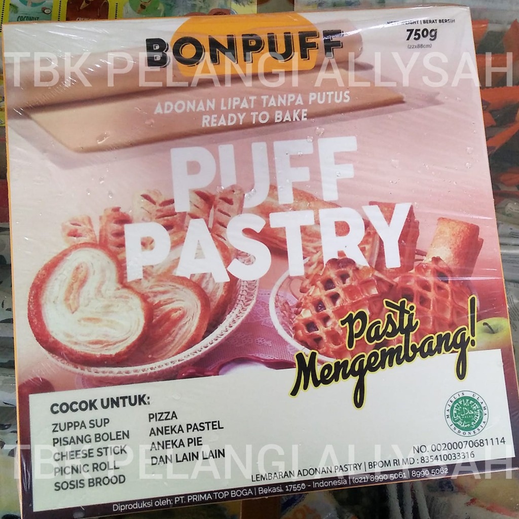 PUFF PASTRY BONPUFF/KULIT PASTRY CROISSANT