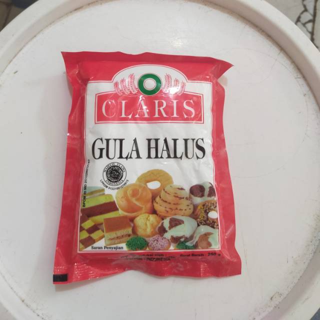 

GULA HALUS TEPUNG GULA CLARIS 250GR