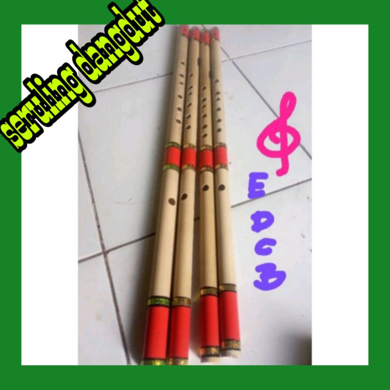 Jual Seruling Dangdut Suling Bambu Alat Musik Tradisonal Flt Keyboard Shopee Indonesia 6982