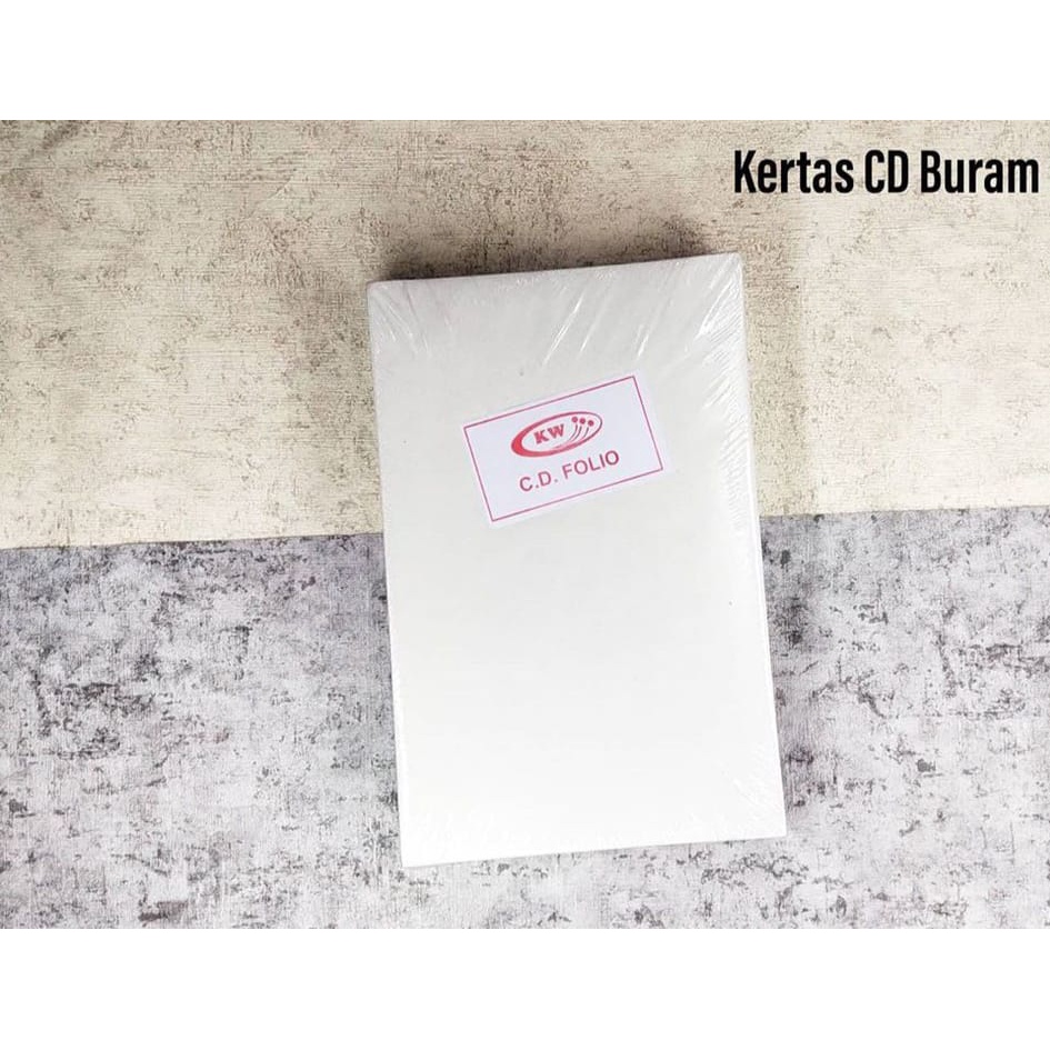 Jual 50 LEMBAR KERTAS CD / BURAM UKURAN FOLIO | Shopee Indonesia