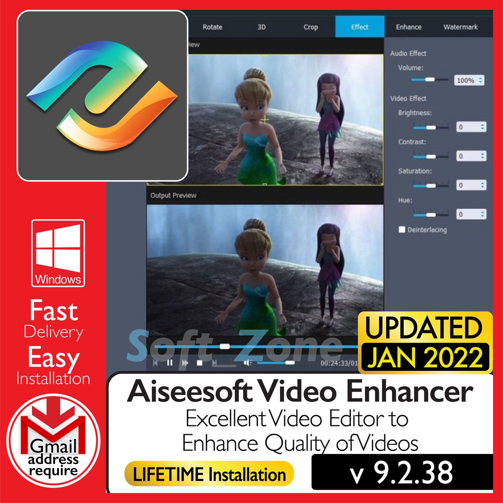

Assft Vd Enhncr 9.2.38 - Excllnt Vd Edtr t Enhnc Qlty f Vds [WINDOWS x64] - Dgtl Dwnld