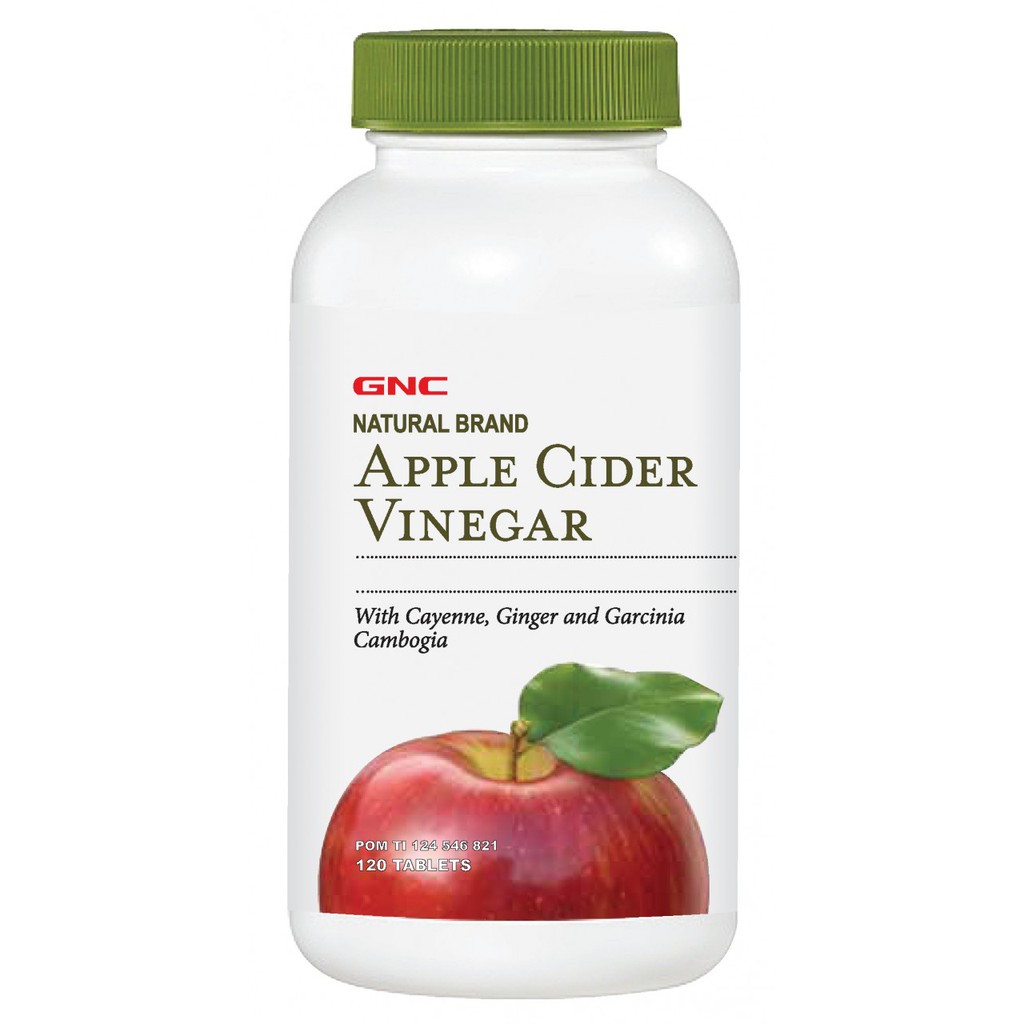 

GNC Apple Cider Vinegar 120 Tablet/ Pengiriman khusus via JNE