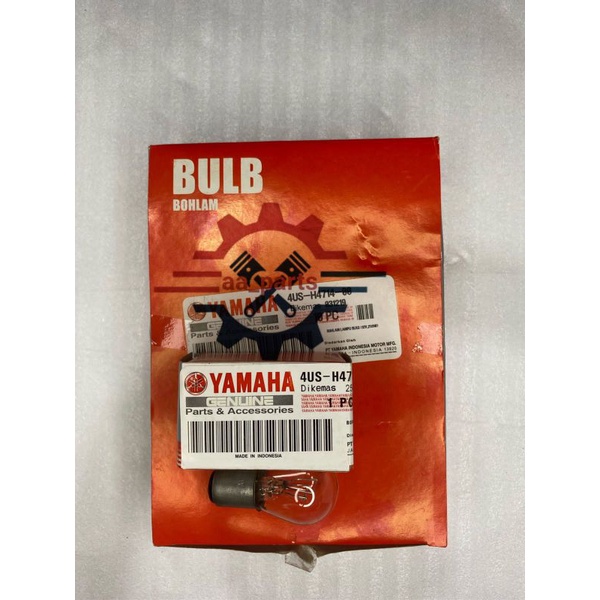 BOHLAM LAMPU STOP BELAKANG YAMAHA 12V21/5W-4US