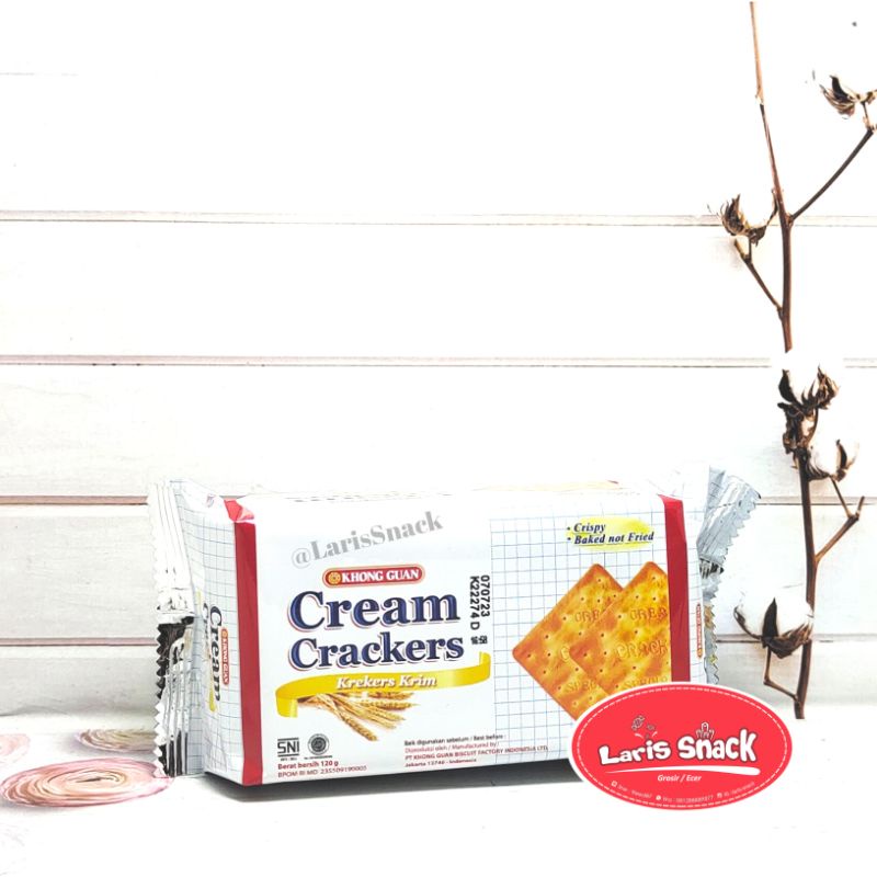 Jual Khong Guan Original Cream Crackers 120gr Shopee Indonesia