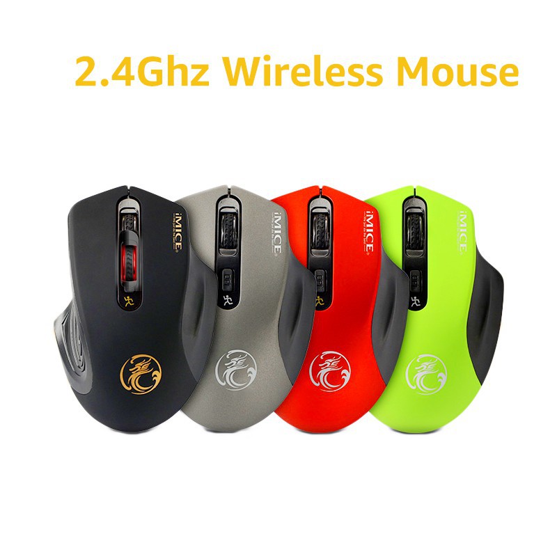 Grab medan iMice Ergonomic Wireless Gaming Mouse 2000 DPI Normal Version Silent Version