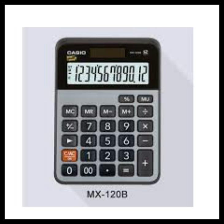 

CASIO MX-120 - KALKULATOR DESKTOP/KANTOR CALCUATOR KODE 1125