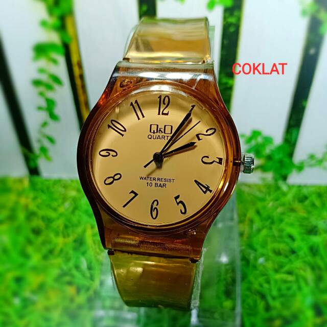 JAM FASHION Q&amp;Q TRANSPARAN KARET