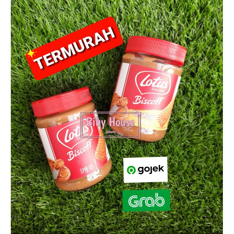 

Selai LOTUS BISCOFF Spread Crunchy 400/ 380 gr TERMURAH