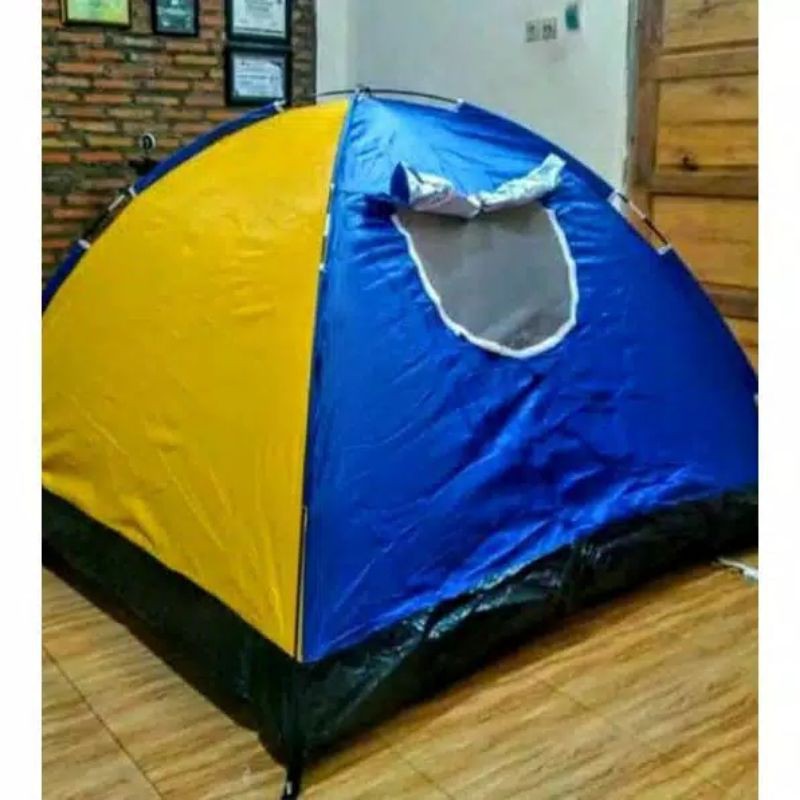 Tenda camping terpal kapasitas 6-7 orang - Tenda Gunung - tenda kemping terpal camping outdoor