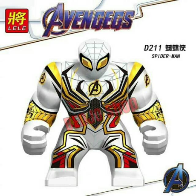 Lego Big Figure SpiderMan Avengers End Game