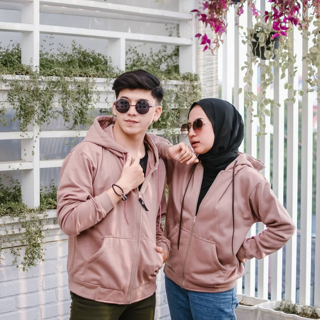 SONY NATURAL HOODIE || SWEATER HOODIE ZIPPER PRIA #16 WARNA