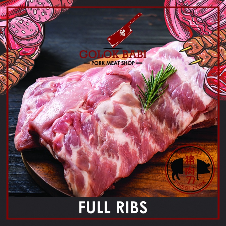 

Full RIbs Babi | Iga Babi - 1KG