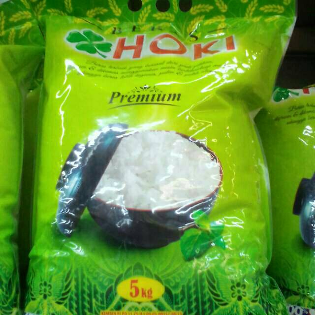 Beras Premium Hoki 5kg Shopee Indonesia 