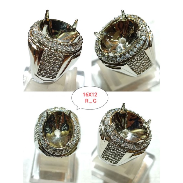 CINCIN EMBAN ALPAKA SUPER MEWAH MICROSETTING