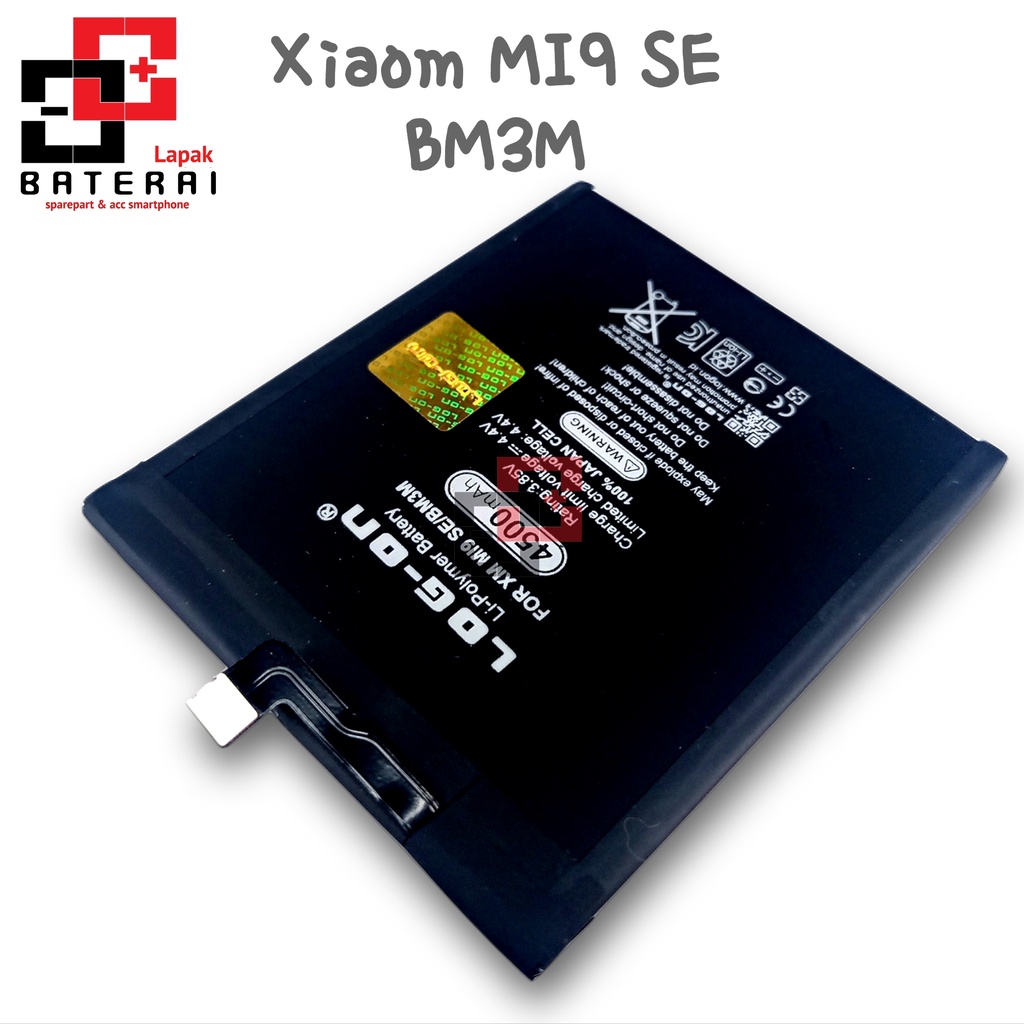 Log on - BM3M Xiaomi MI9SE / MI9 SE Double IC Battery Baterai Batre