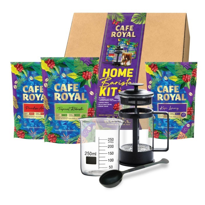 Cafe Royal Home Barista Kit Package