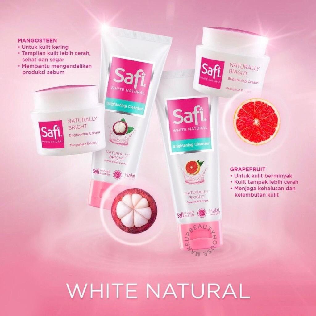 SAFI White Natural Brightening Cream Grapefruit|Mangosteen Extract | Safi White Natural SERIES