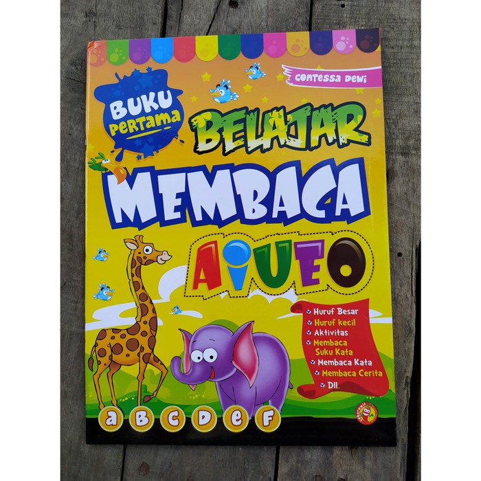 Buku Pertama Belajar Membaca AIUEO