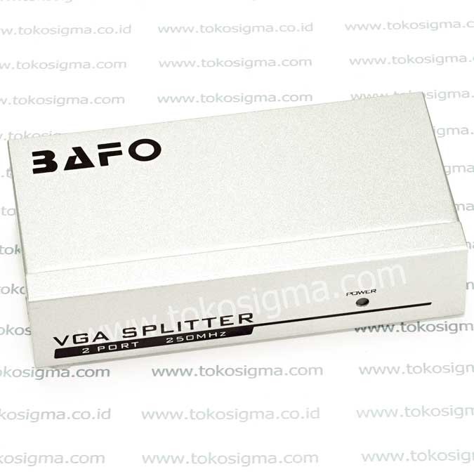 BAFO 2 PORT VGA SPLITTER A5-0003B1 250MHz