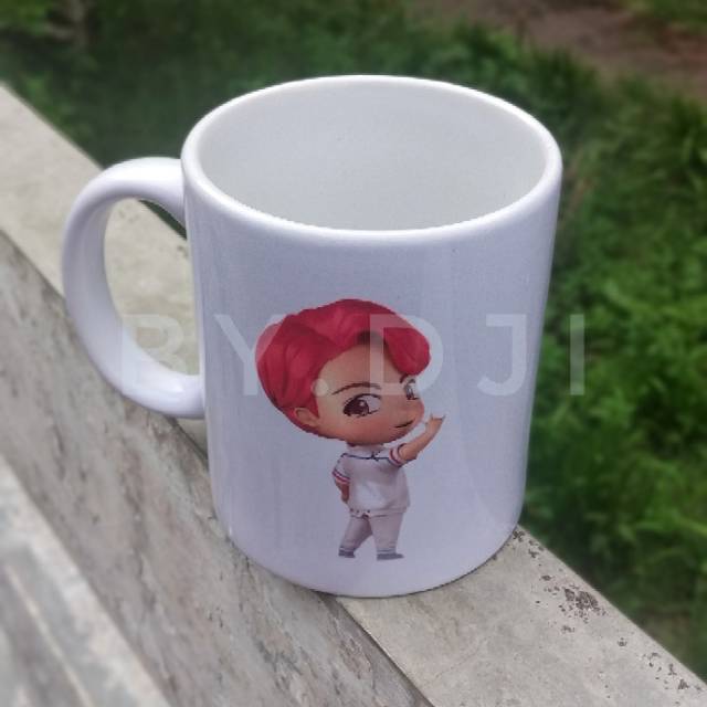 Mug BTS Chibi Pop Up