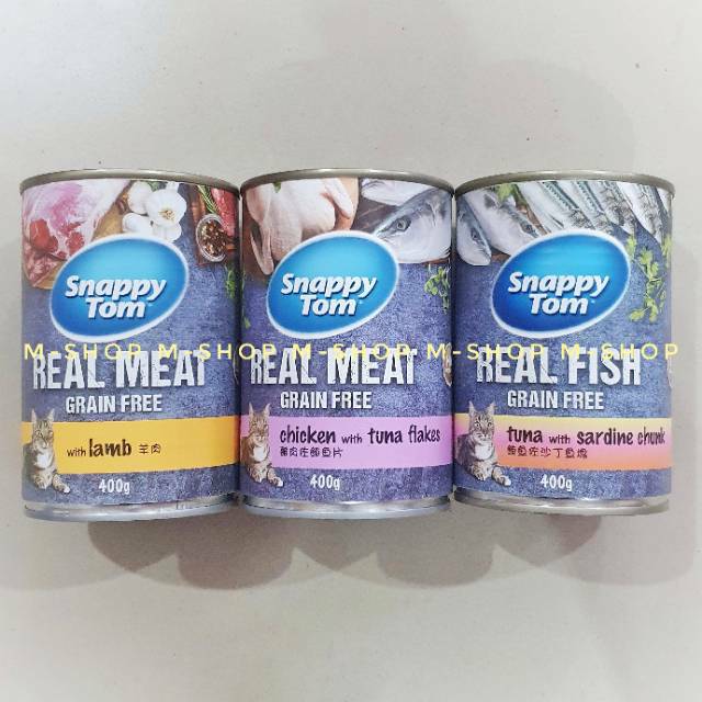 SNAPPY TOM ADULT 400 GR pakan kucing