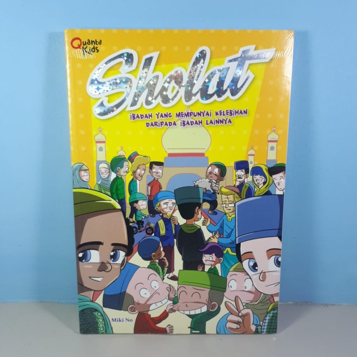 BUKU    QUANTA KIDS SHOLAT    ORIGINAL