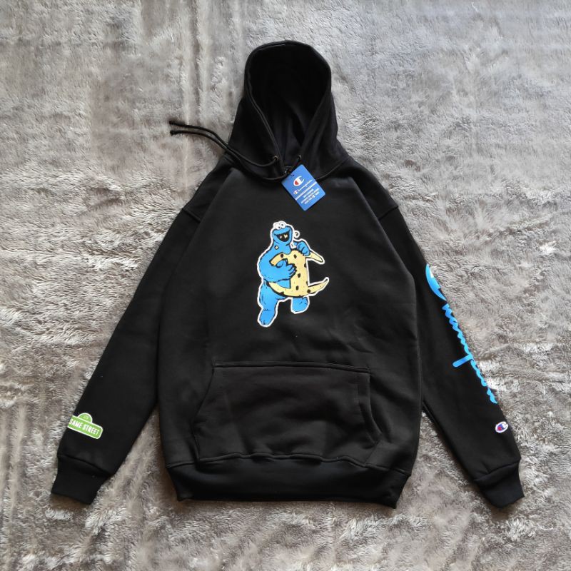 Sweater Hoodie Champion X Sesame Street FullTag &amp; Lebel