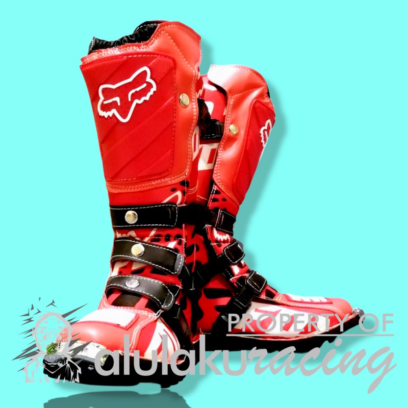 Sepatu Trail Motocross Fullprint MX with Iron Plate - 010