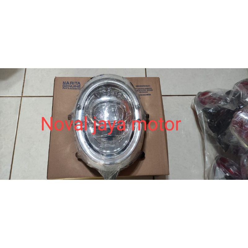 reflektor lampu depan scoopy donat 2017-2019