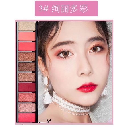 （COD)LAMEILA Fashion Matte Eyeshadow Pallet Makeup 10 warna