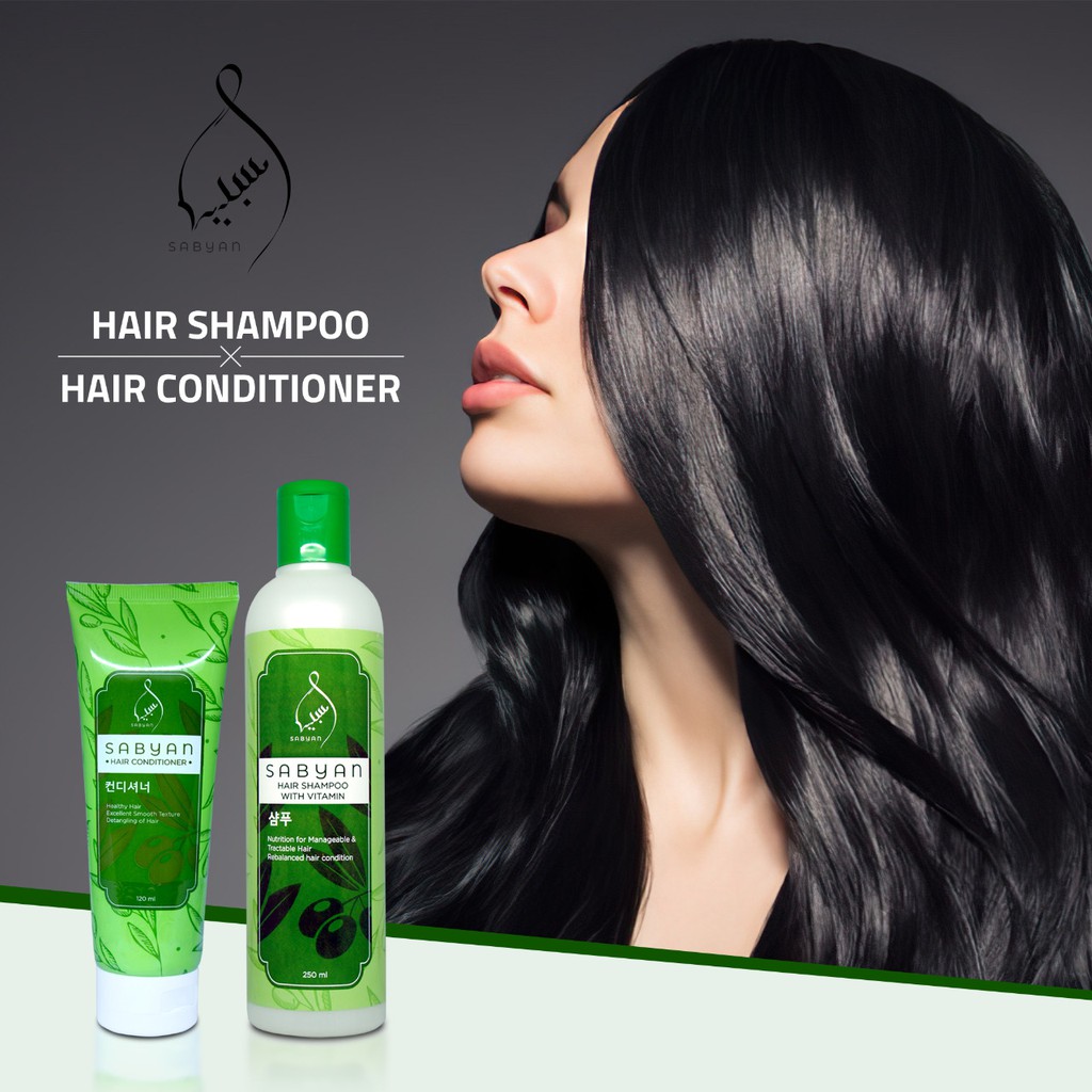 [PROMO] PAKET SABYAN HAIR SHAMPO &amp; HAIR CONDITIONER BPOM ORIGINAL