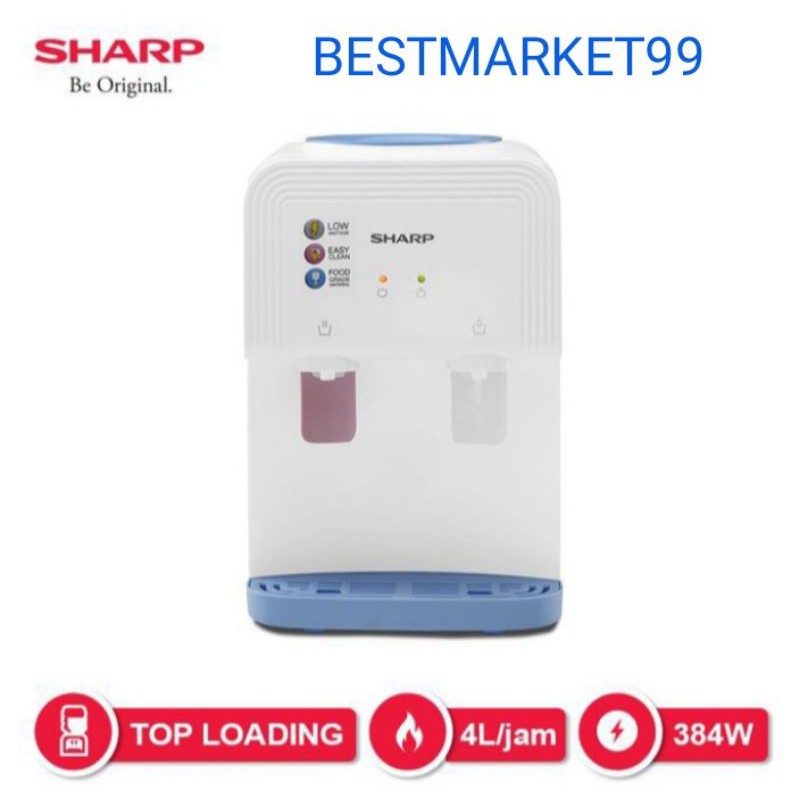 Promo Murah Dispenser Hot & Normal SHARP SWDT40N Minimalis & Elegan-4