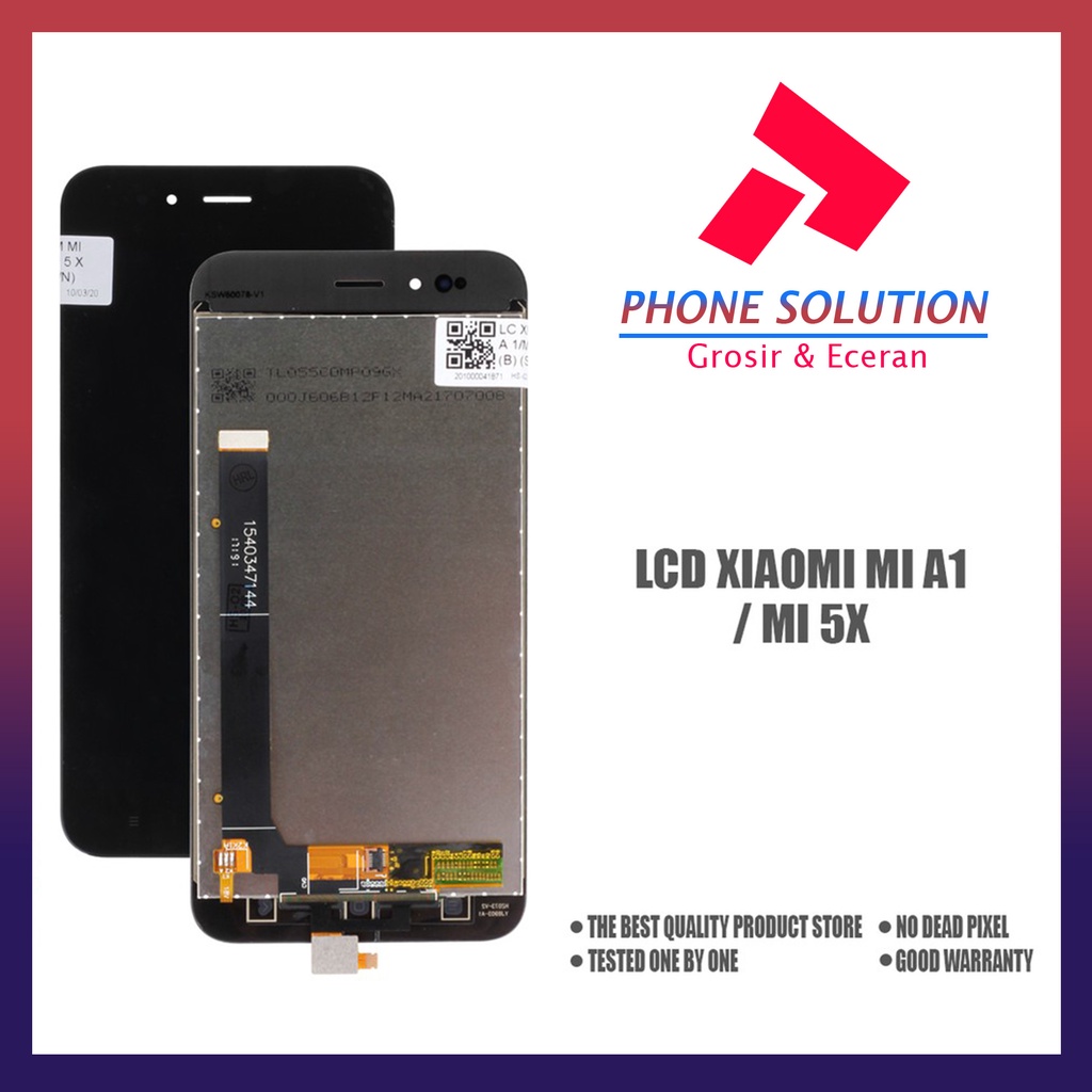 LCD Xiaomi MI A1 / LCD Xiaomi MI 5X Fullset Touchscreen // Supplier LCD Xiaomi Mi - Garansi 1 Bulan