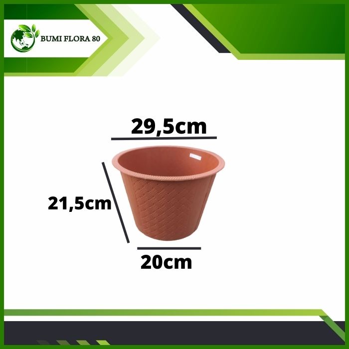 pot anyam cjp 30/pot plastik/pot bunga