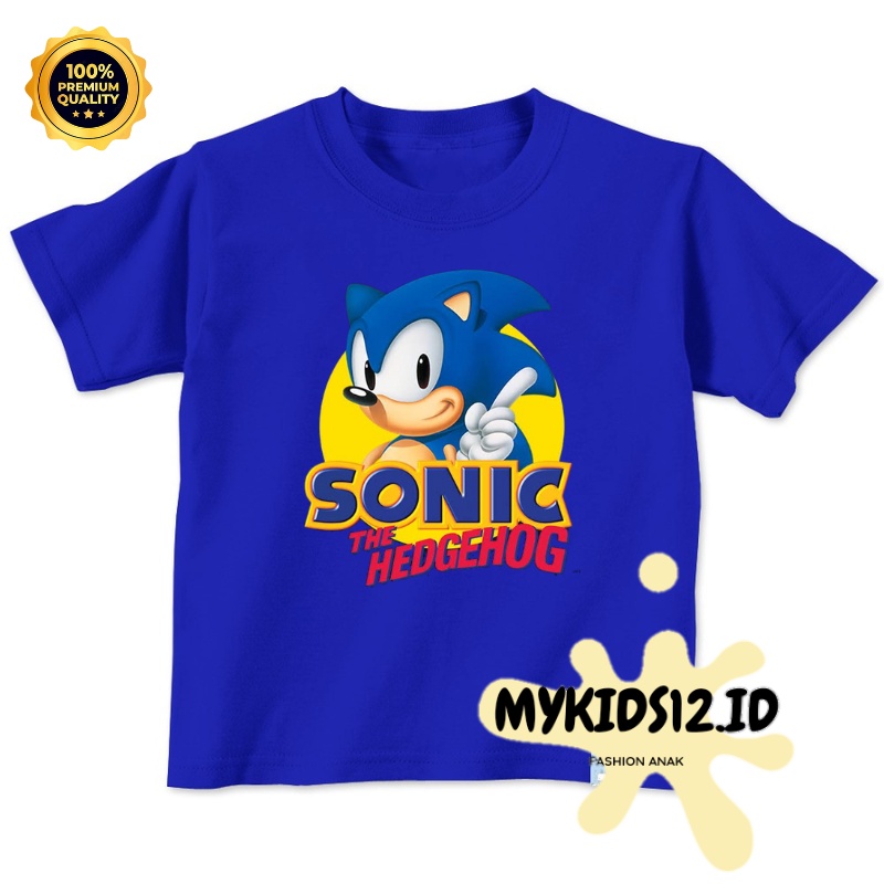 BAJU KAOS ANAK SONIC KARTUN  BAJU ANAK SONIC TERBARU