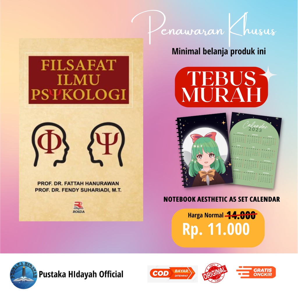 Jual Buku Filsafat Ilmu Psikologi - Fattah Hanurawan | Buku Konseling ...