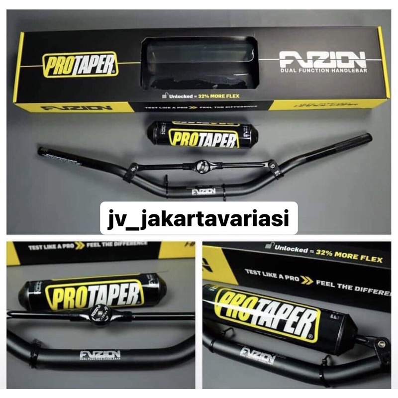 Stang protaper fuzion set busa bulat klx crf vixion byson tiger dll / stang stir protaper fuzion