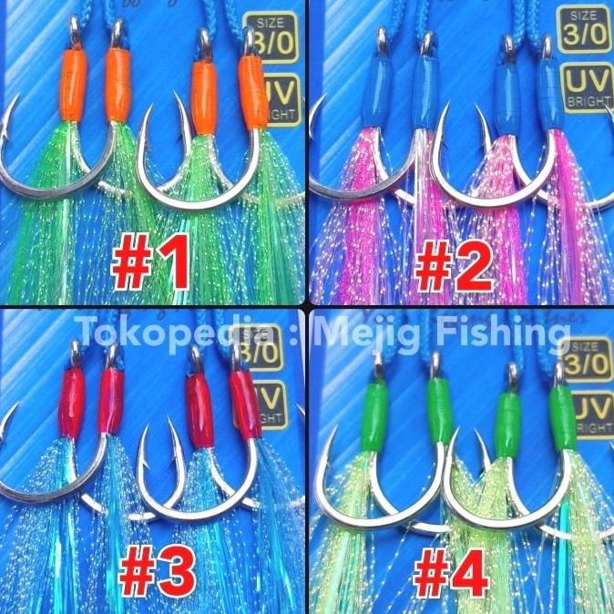 Assist Hook Jigging Hook Kail Jigging 30 Jigging Light