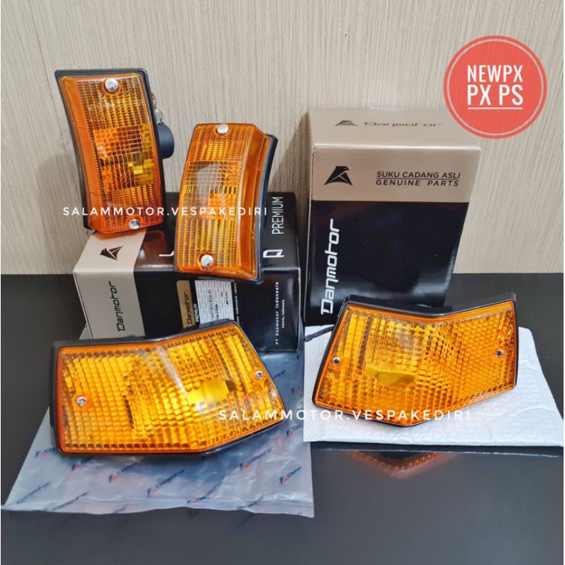 lampu Sein Vespa lampu Reting vespa DANMOTOR PREMIUM newPx Px Ps SIEM DANMOTOR